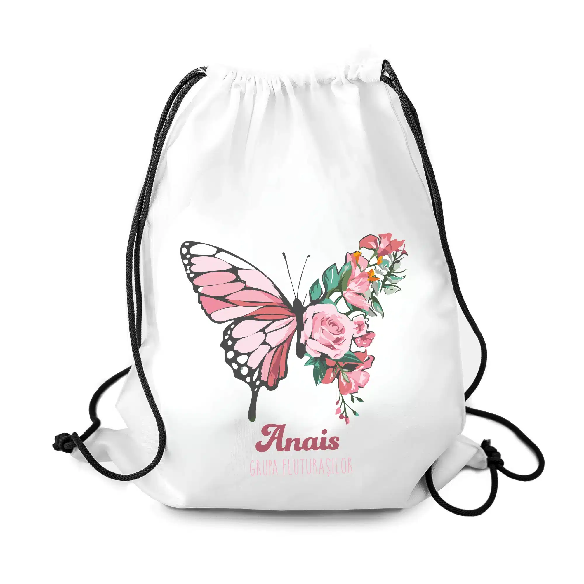 Rucsac personalizat cu nume - Fluture