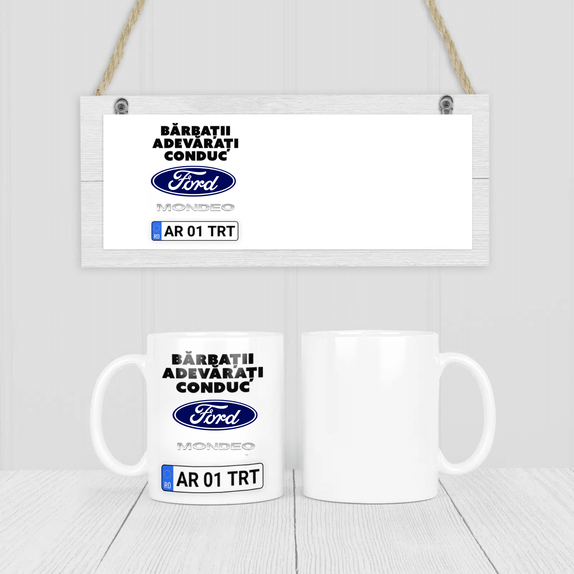 Cana personalizata - Cadou pentru soferi, Ford Mondeo