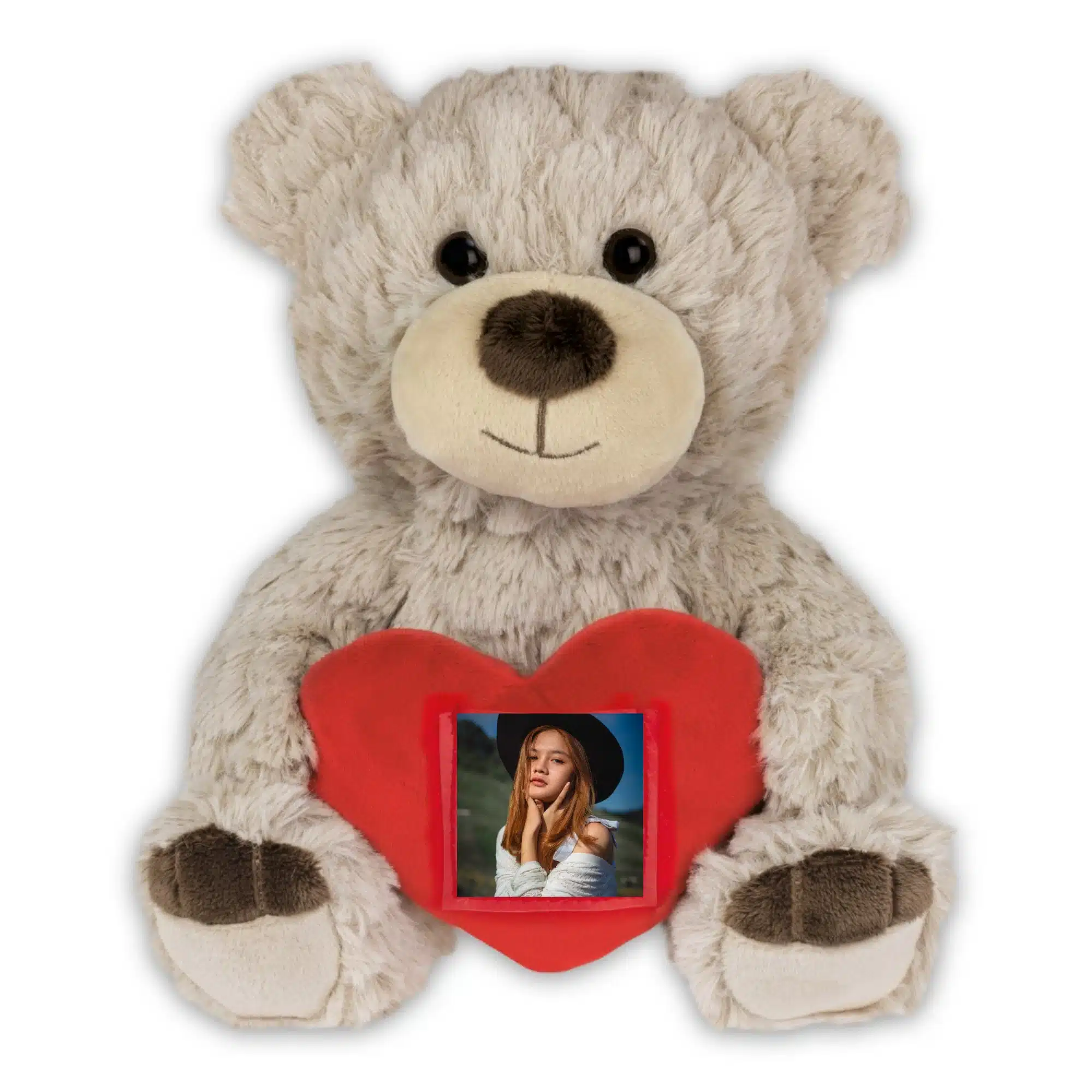 Urs de plus - Cadou personalizat cu poza, fete
