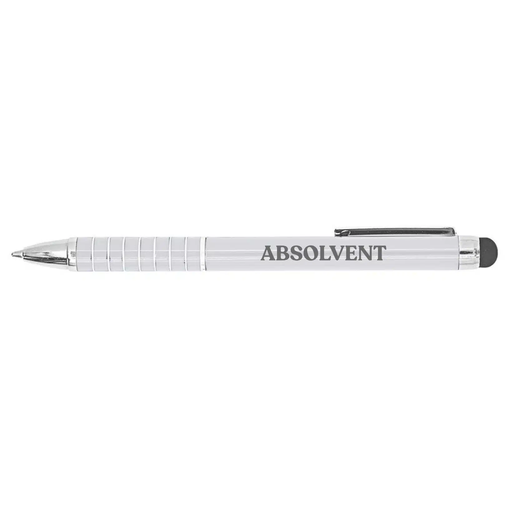Pix personalizat, alb - Cadou absolvent, baiat