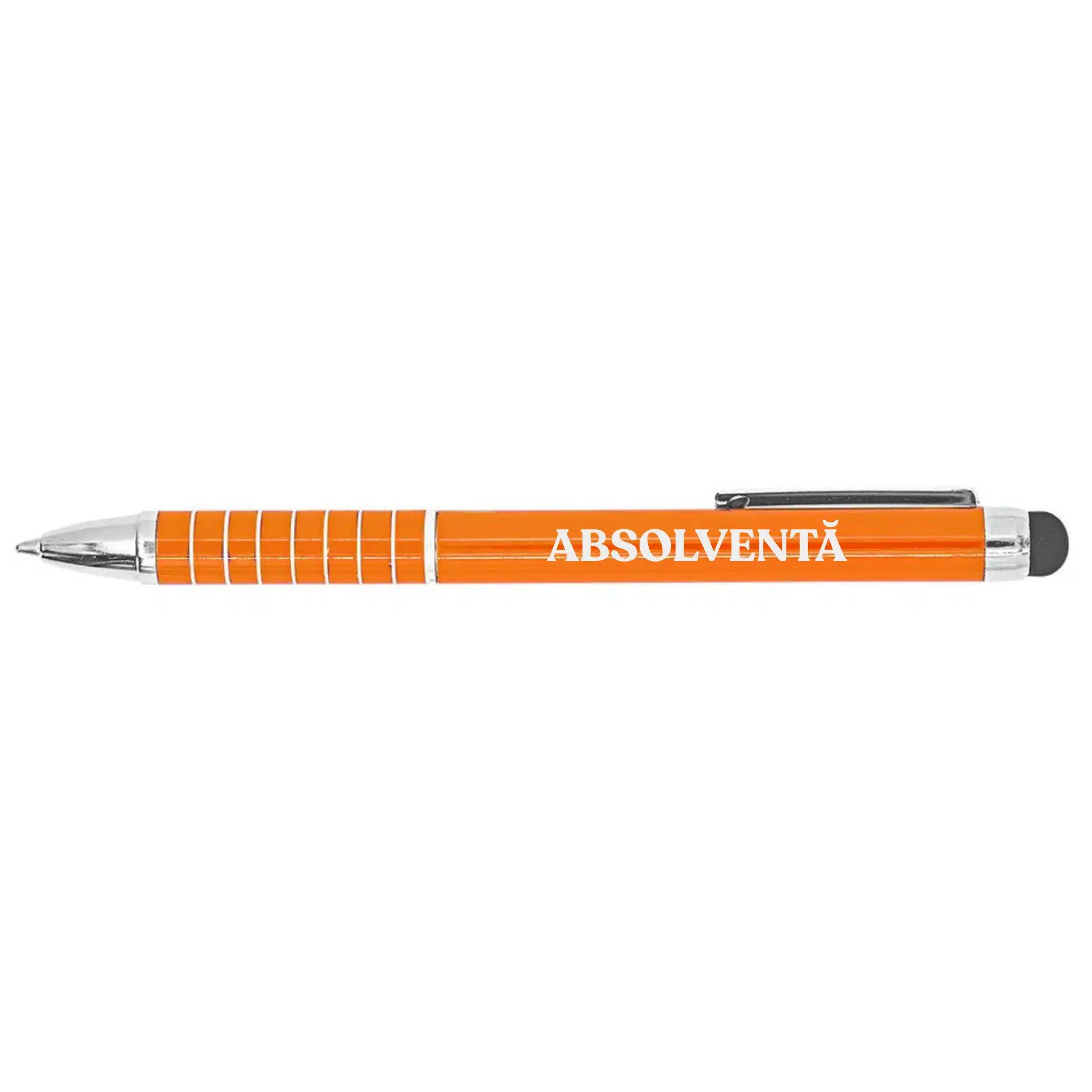 Pix personalizat, portocaliu - Cadou absolvent, fata