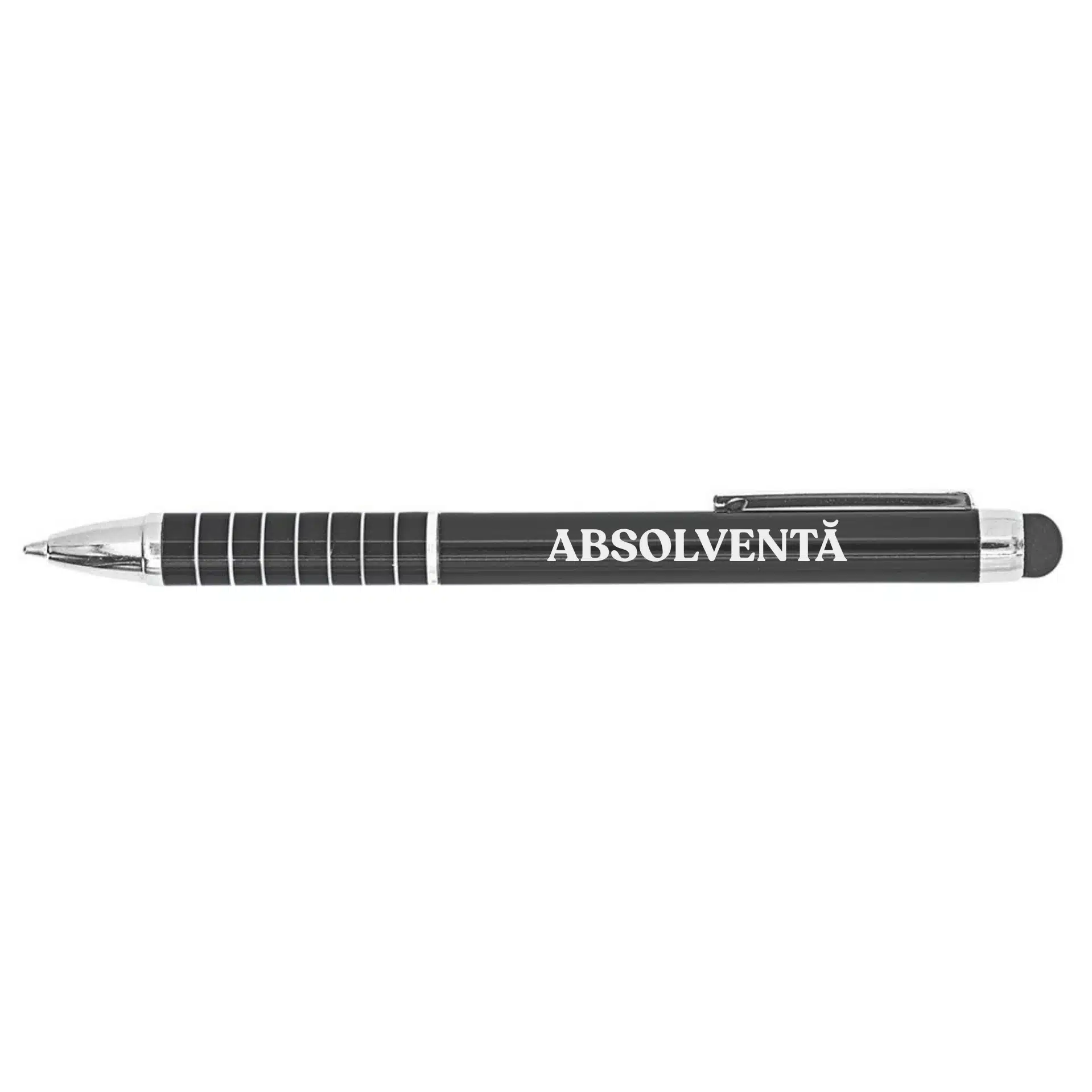 Pix personalizat, negru - Cadou absolvent, fata