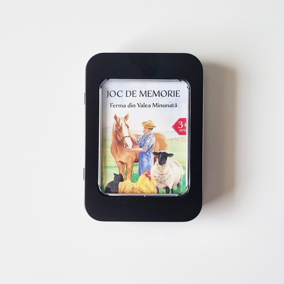 JOC de memorie – Ferma din Valea Minunată (negru)