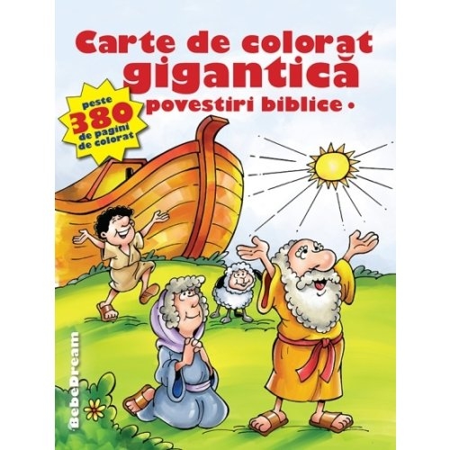 Carte de colorat gigantică - povestiri biblice