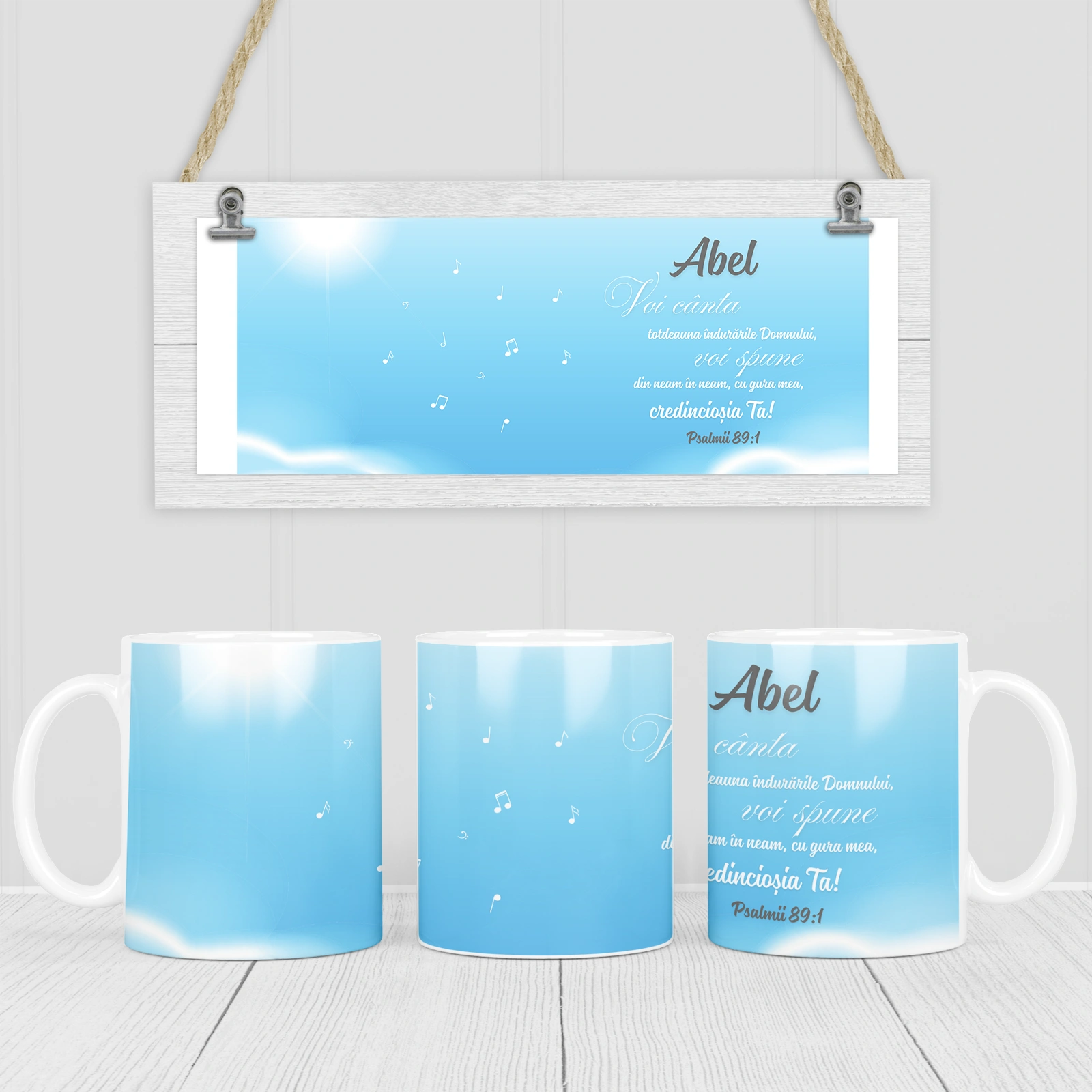 Cana baieti, cadou crestin - Psalmii 89:1