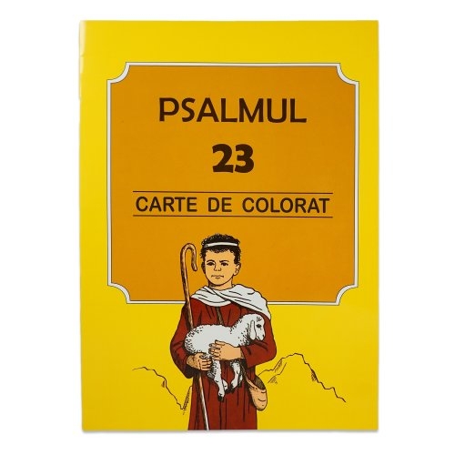 Psalmul 23 - carte de colorat