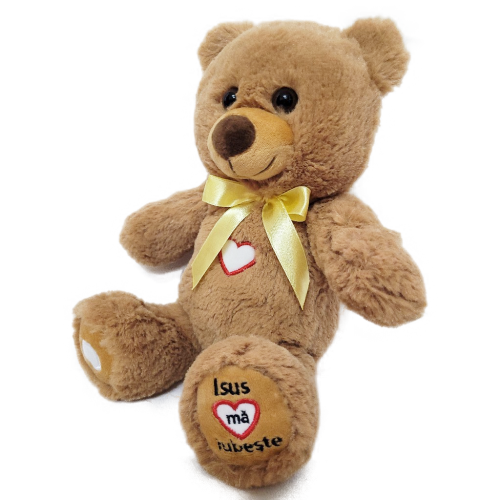 Ursuleț din pluș cu muzică creștină