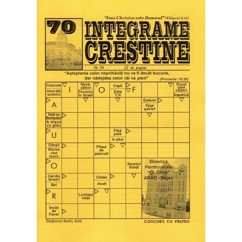 Integrame crestine - nr. 70