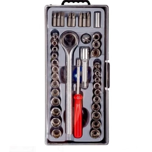 Trusa cu surubelnita + accesorii - 40 buc.
